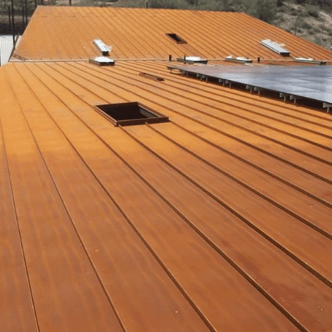 Corrugated Corten Roofing Panel